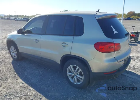 2012 Volkswagen Tiguan S z USA, uszkodzony, nr VIN WVGAV7AX1CW586635